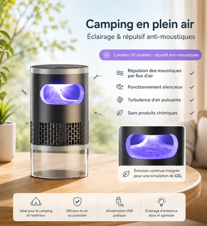 Lampe Piège Anti-Moustique