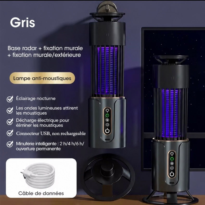 Lampe Anti-Moustique Rechargeable
