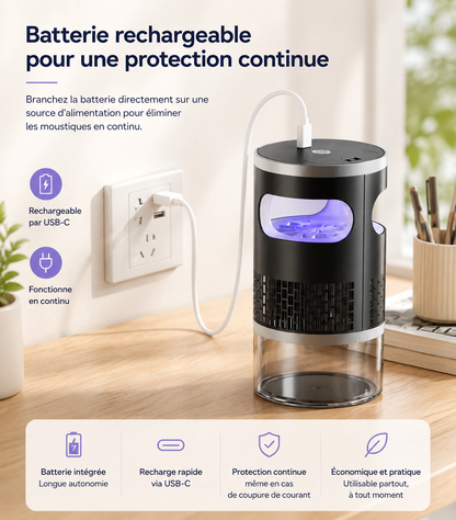 Lampe Piège Anti-Moustique