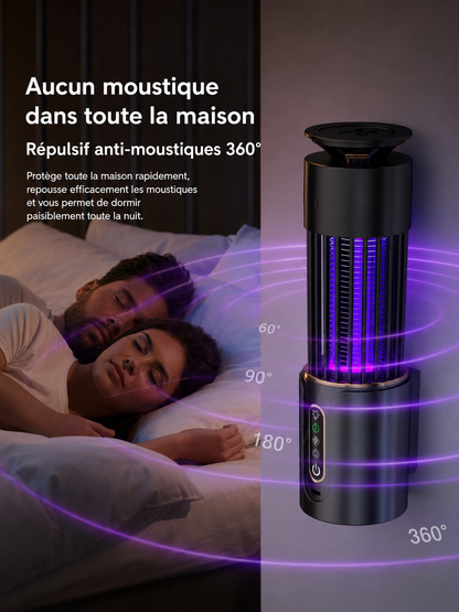 Lampe Anti-Moustique Rechargeable
