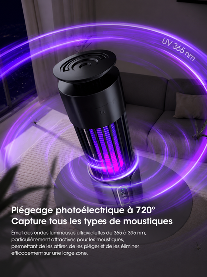 Lampe Anti-Moustique Rechargeable