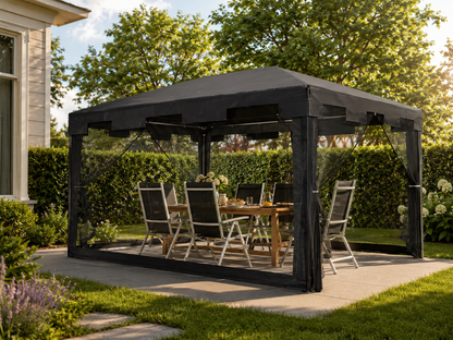 Tonnelle Moustiquaire 4x3M Double Porte