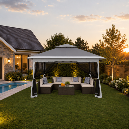 Tonnelle Moustiquaire Pop-up 3x3M
