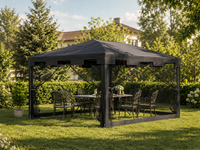 Tonnelle Moustiquaire 4x3M Double Porte