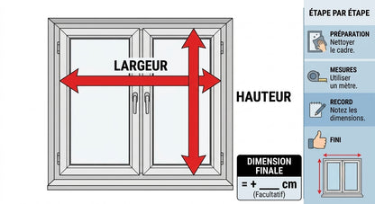 Moustiquaire Noire Fenêtre Auto-Adhésive : Protection Anti-Insectes