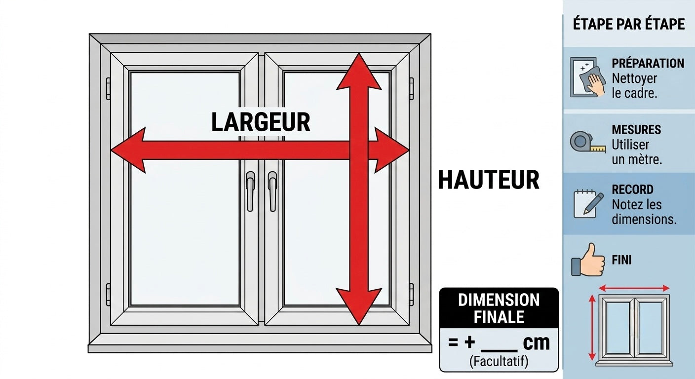 Moustiquaire Filet Blanc Auto-Adhésif pour Fenêtre