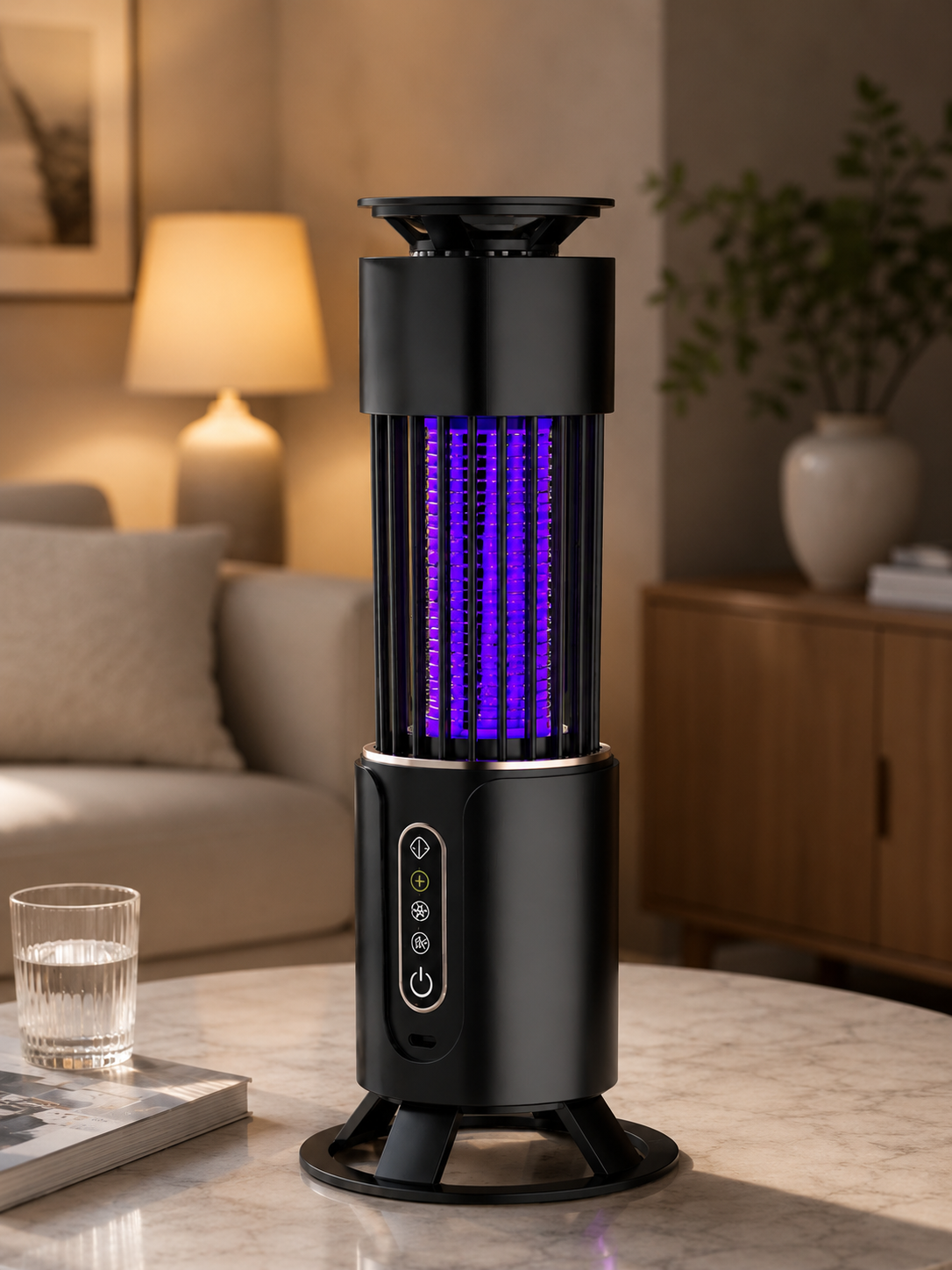 Lampe Anti-Moustique Rechargeable